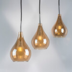 803033 Подвес PENTOLA 1х25W G9 ХРОМ/ЯНТАРЬ — изображение 4