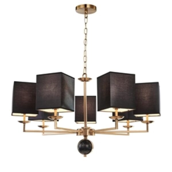 2822-7P, подвесная люстра, D790xH455/1520(H560/1625), 7xE14x40W, excluded