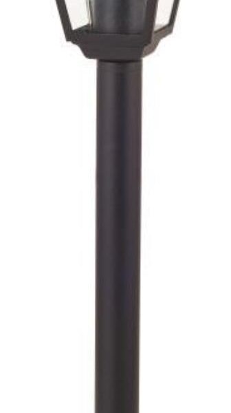 1812-1F, уличный светильник, W150*H1000, 1xE27x60W, IP44, excluded