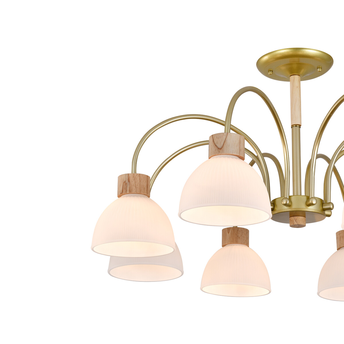 150005/8R E27*60W Gold/Wood — изображение 3