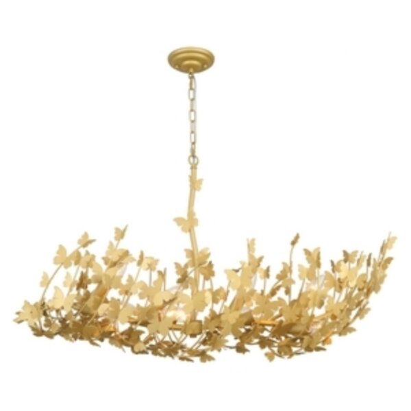 4735-12P, подвесная люстра, L1000xW350xH550/1750, 12xE14x40W, excluded