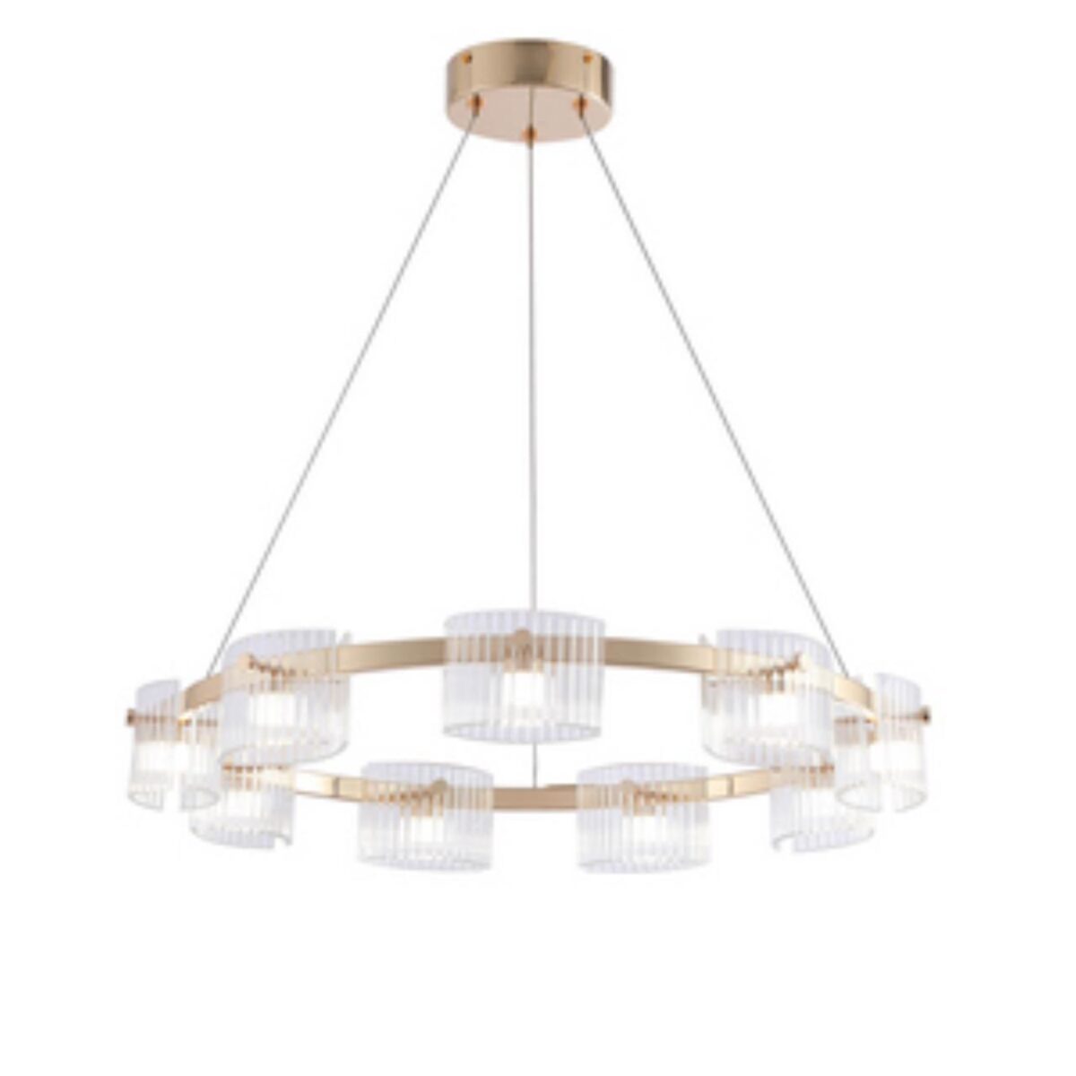 4248-9P, подвесная люстра, D620xH1300/1500, 9xLEDx5.5W, 1080LM, 4000K, included — изображение 1