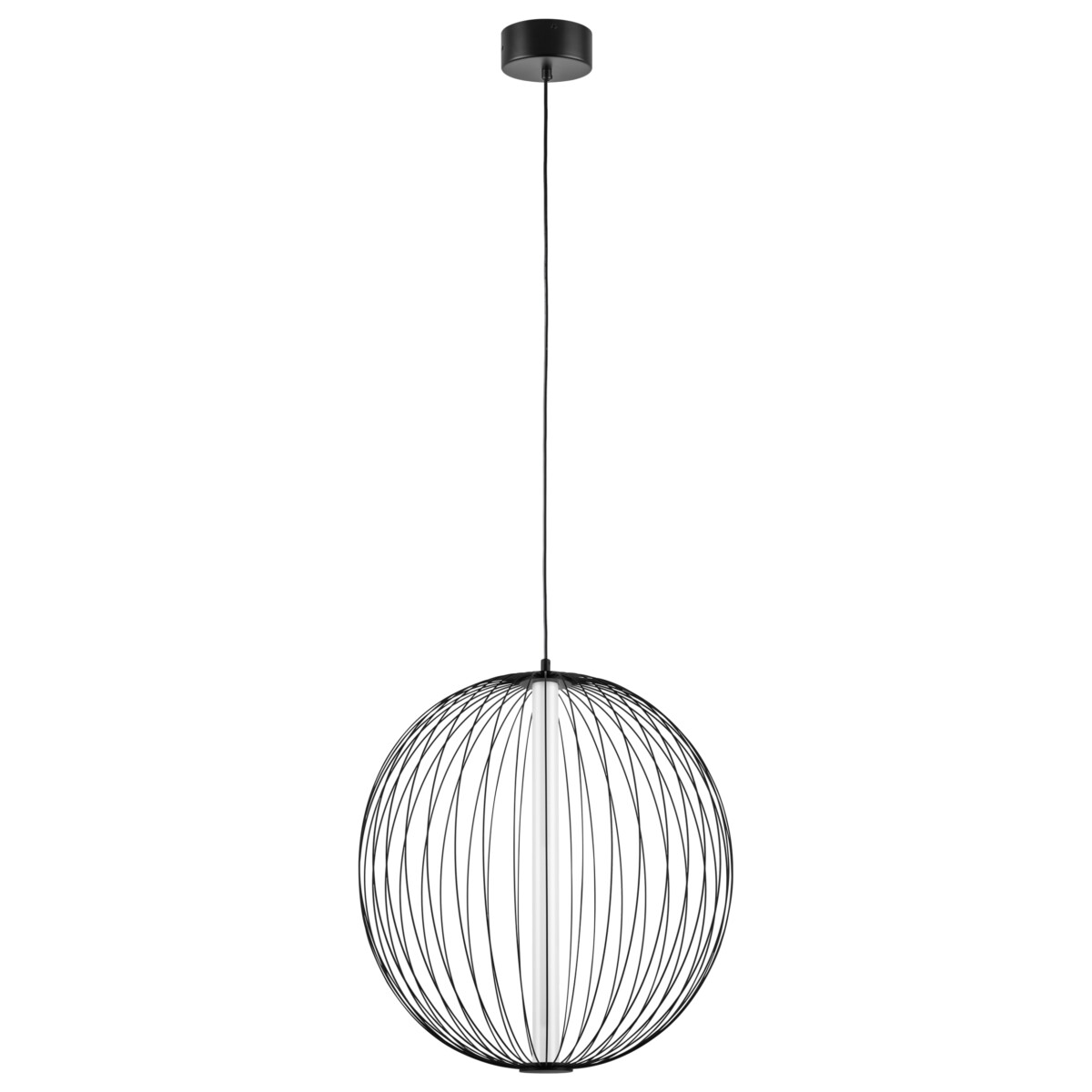 в наличии 734057 Люстра SOLE 16W LED 1309LM 120G ЧЕРНЫЙ МАТОВЫЙ 3000K - купить в интернет-магазине Светильники Торг