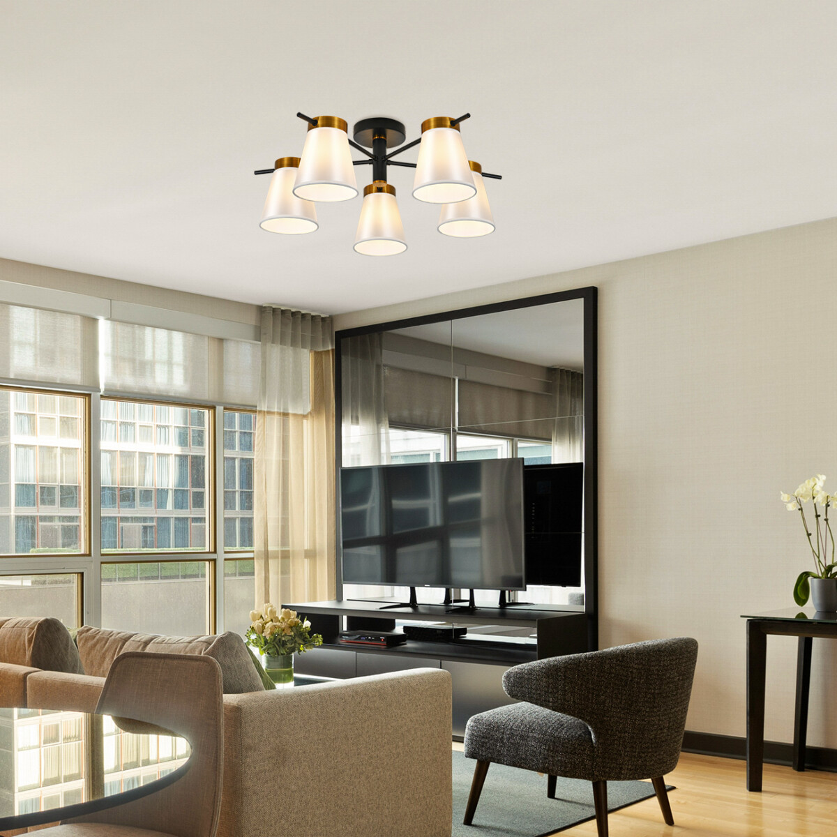 120005/5R E14*40W Black/Gold — изображение 4