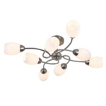 150007/8R E27*60W Satin nickel