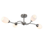 150007/4R E27*60W Satin nickel