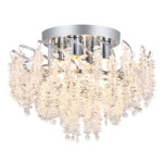 140015/4C E27*60W Chrome