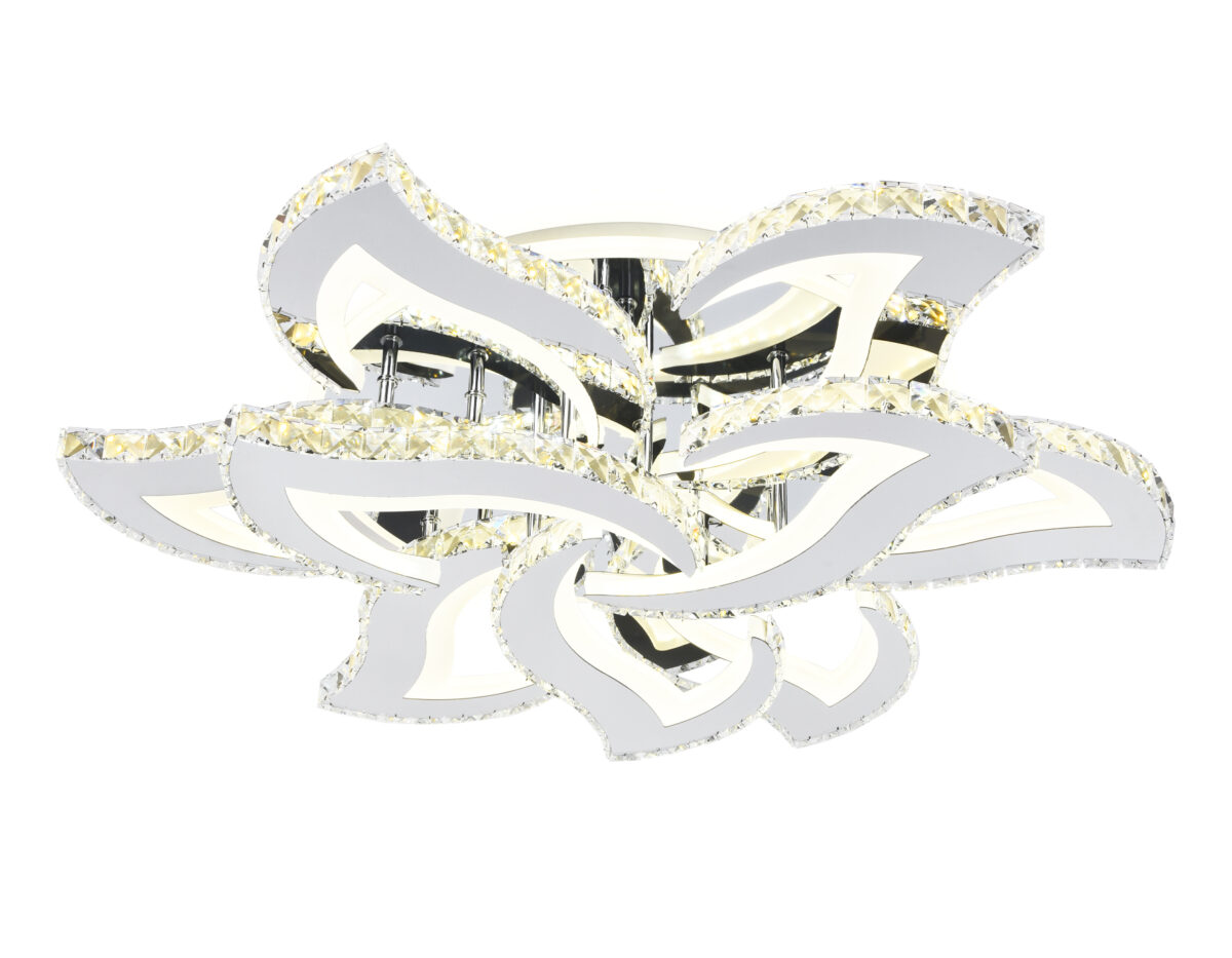 FA1725/6+3 CH хром 180W 3000K/4200K/6400K 680*610*120 (ПДУ РАДИО 2.4G) — изображение 1