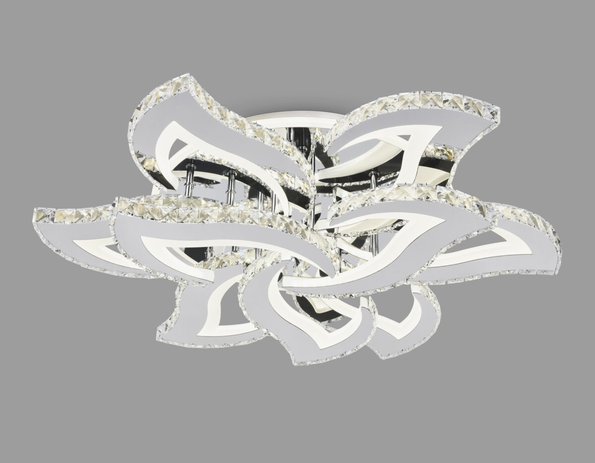 FA1725/6+3 CH хром 180W 3000K/4200K/6400K 680*610*120 (ПДУ РАДИО 2.4G) — изображение 5