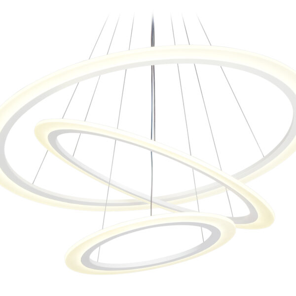 FA4359/3 WH белый 145W 3000K/4200K/6400K D800*800 (ПДУ РАДИО 2.4G)