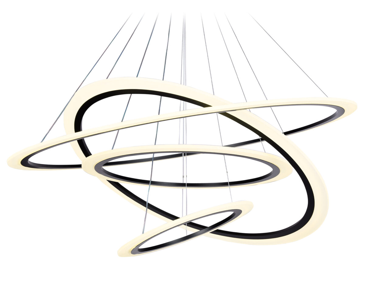 FA4365/4 BK черный 235W 3000K/4200K/6400K D1000*870 (ПДУ РАДИО 2.4G) — изображение 1