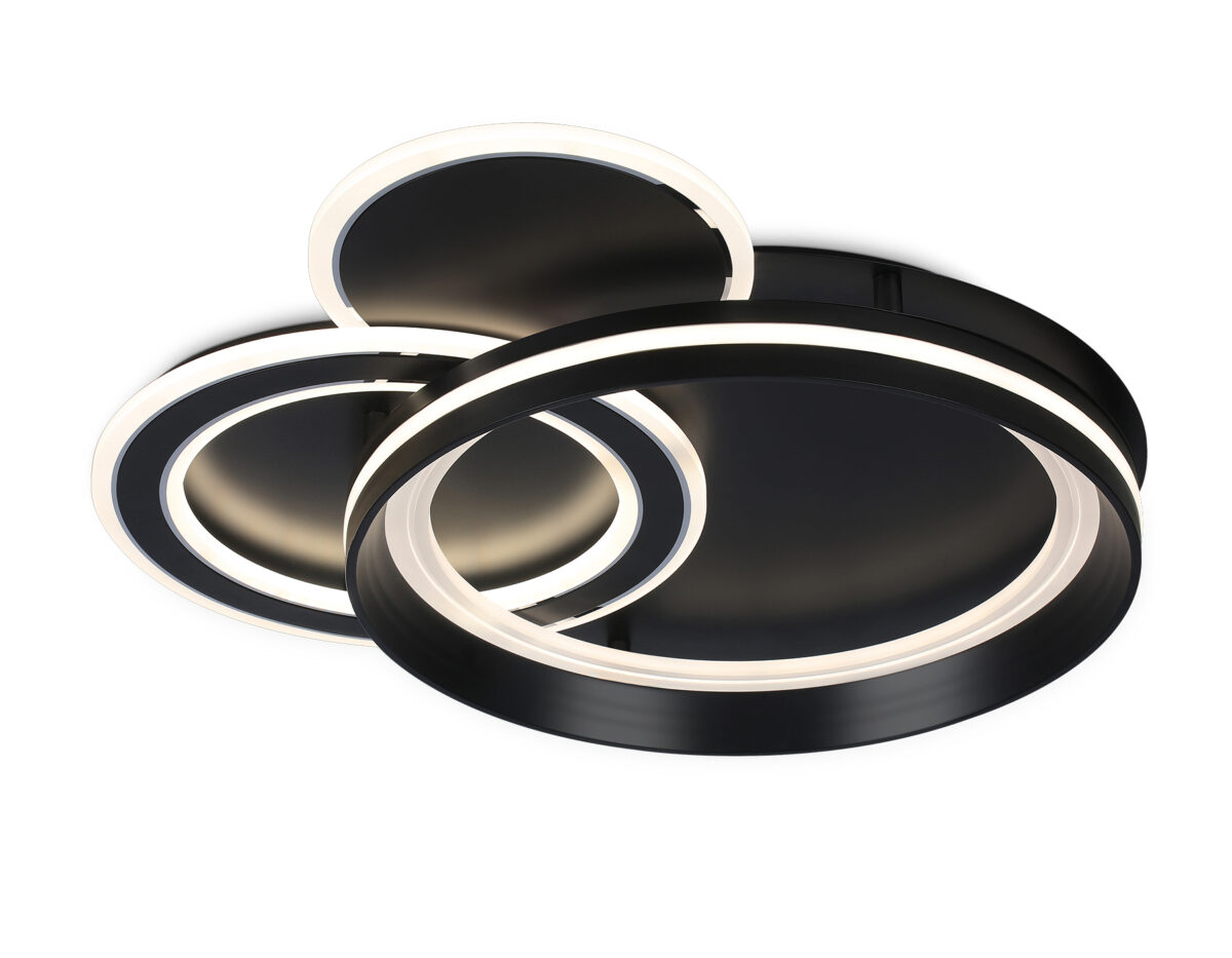 FA8515/3 BK черный 143W 3000K-6400K 500*500*80 (ПДУ РАДИО 2.4G) — изображение 1