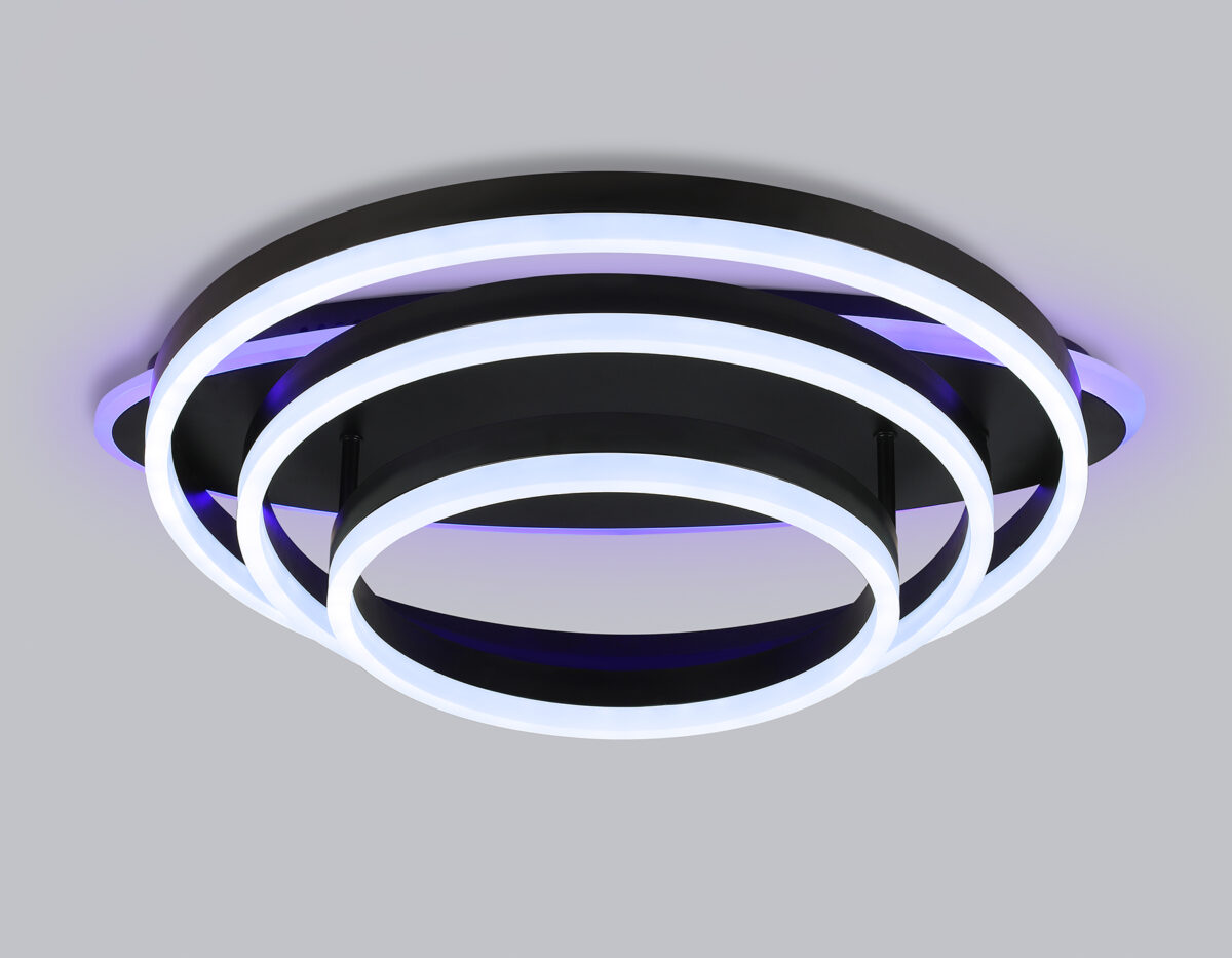 FA8524 BK черный 146W 3000K-6400K+RGB 560*500*150 (ПДУ РАДИО 2.4G) — изображение 6