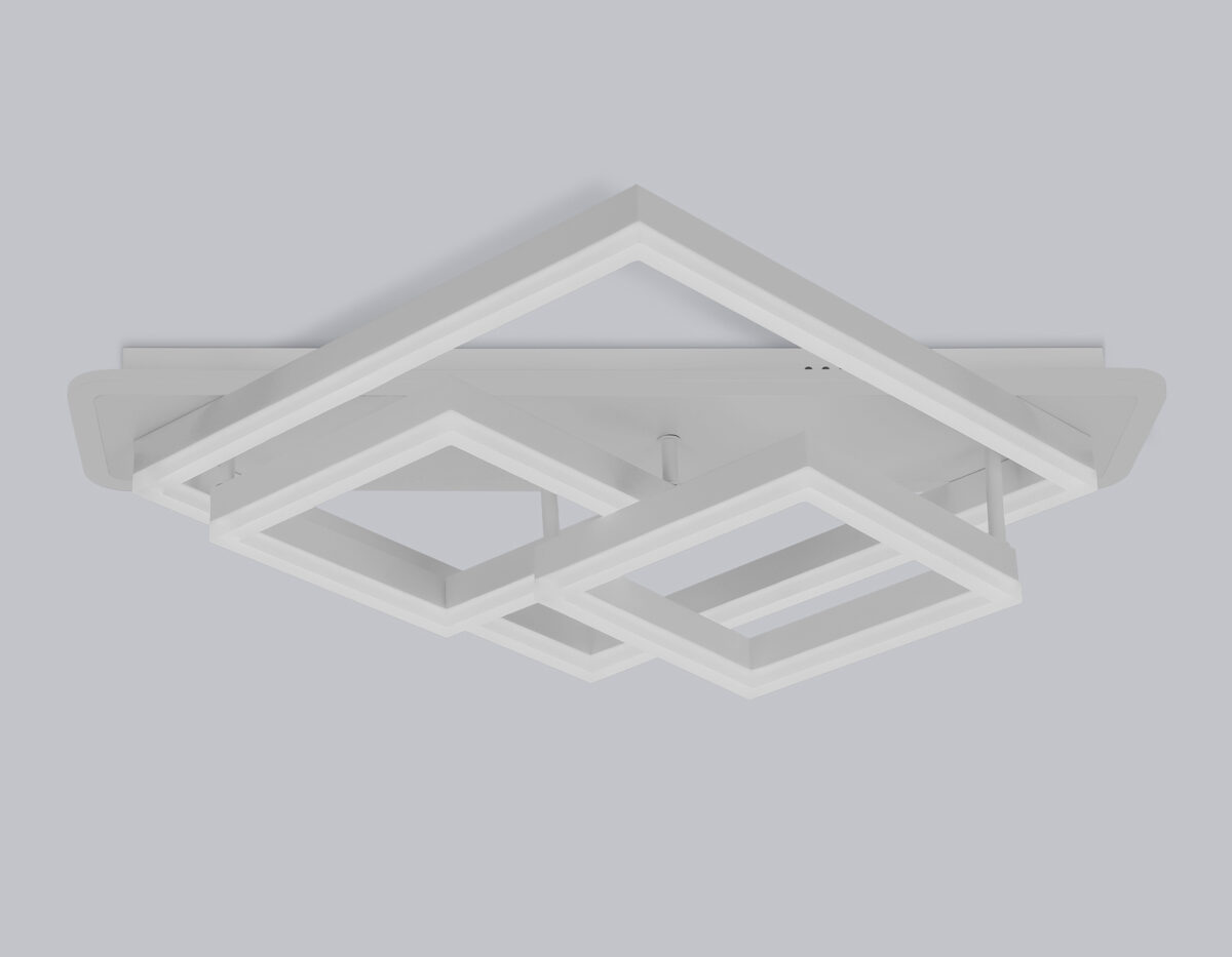 FA8531 WH белый 132W 3000K-6400K+RGB 630*570*160 (ПДУ РАДИО 2.4G) — изображение 7