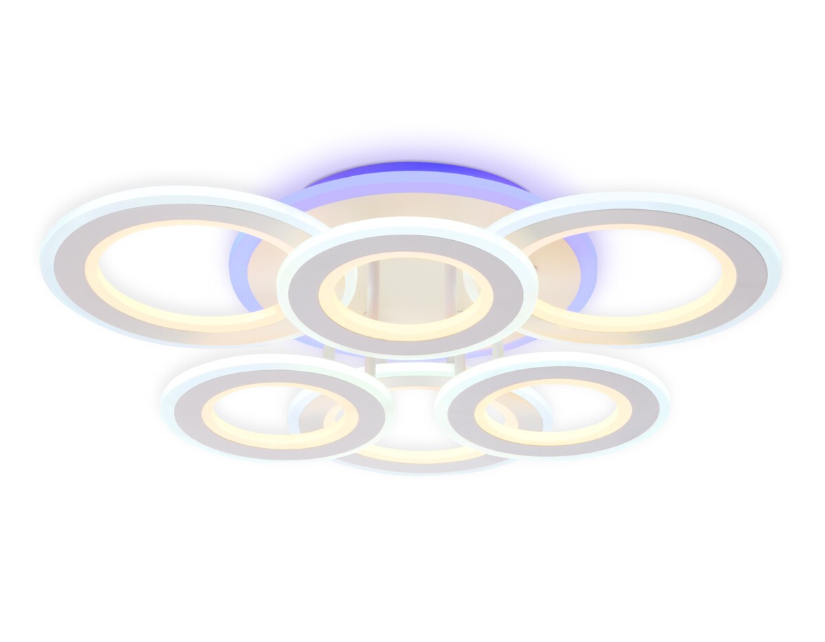 FA8805 WH белый 174W 550*550*130 (ПДУ РАДИО 2.4) — изображение 4