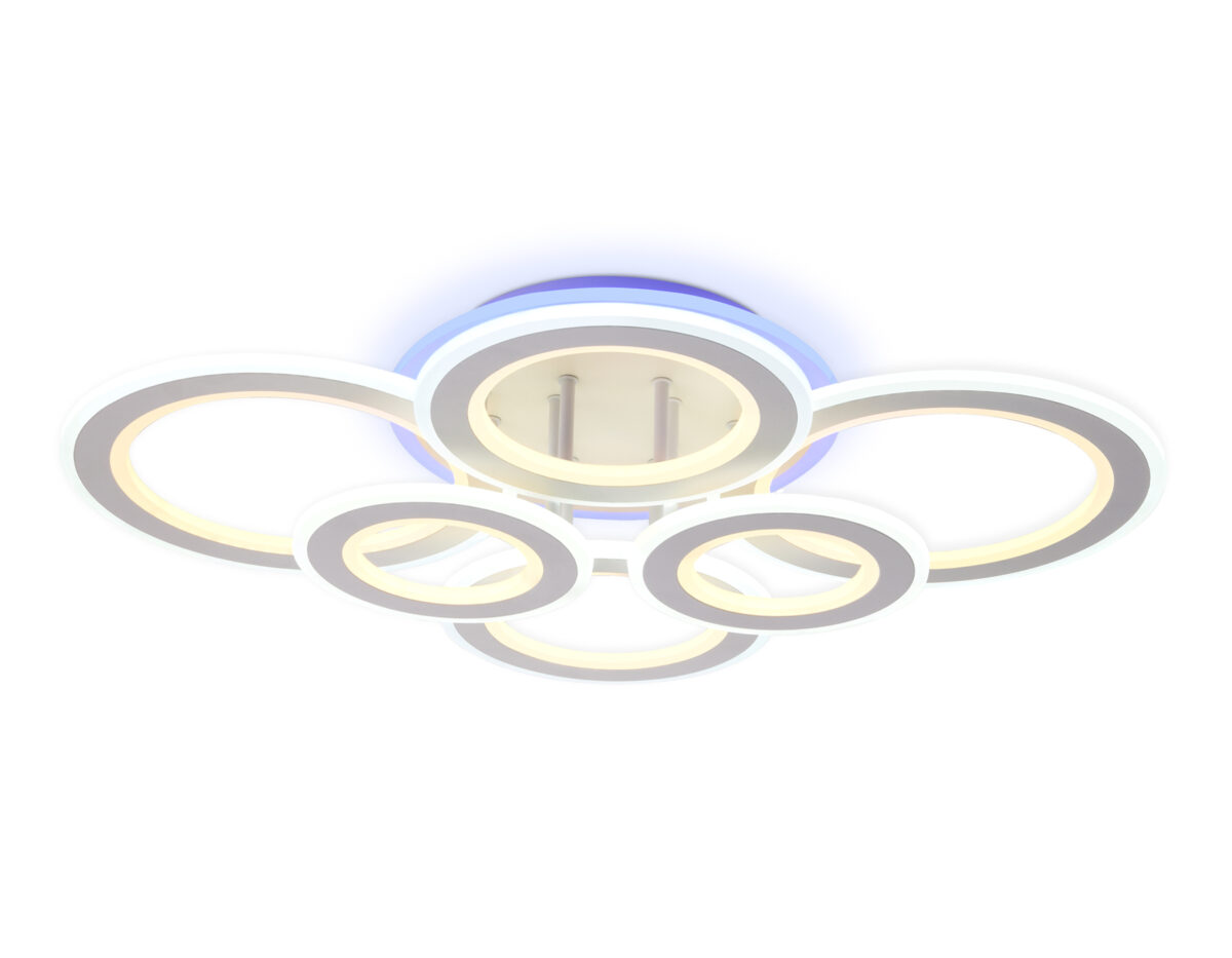 FA8808 WH белый 198W 700*540*150 (ПДУ РАДИО 2.4) — изображение 4