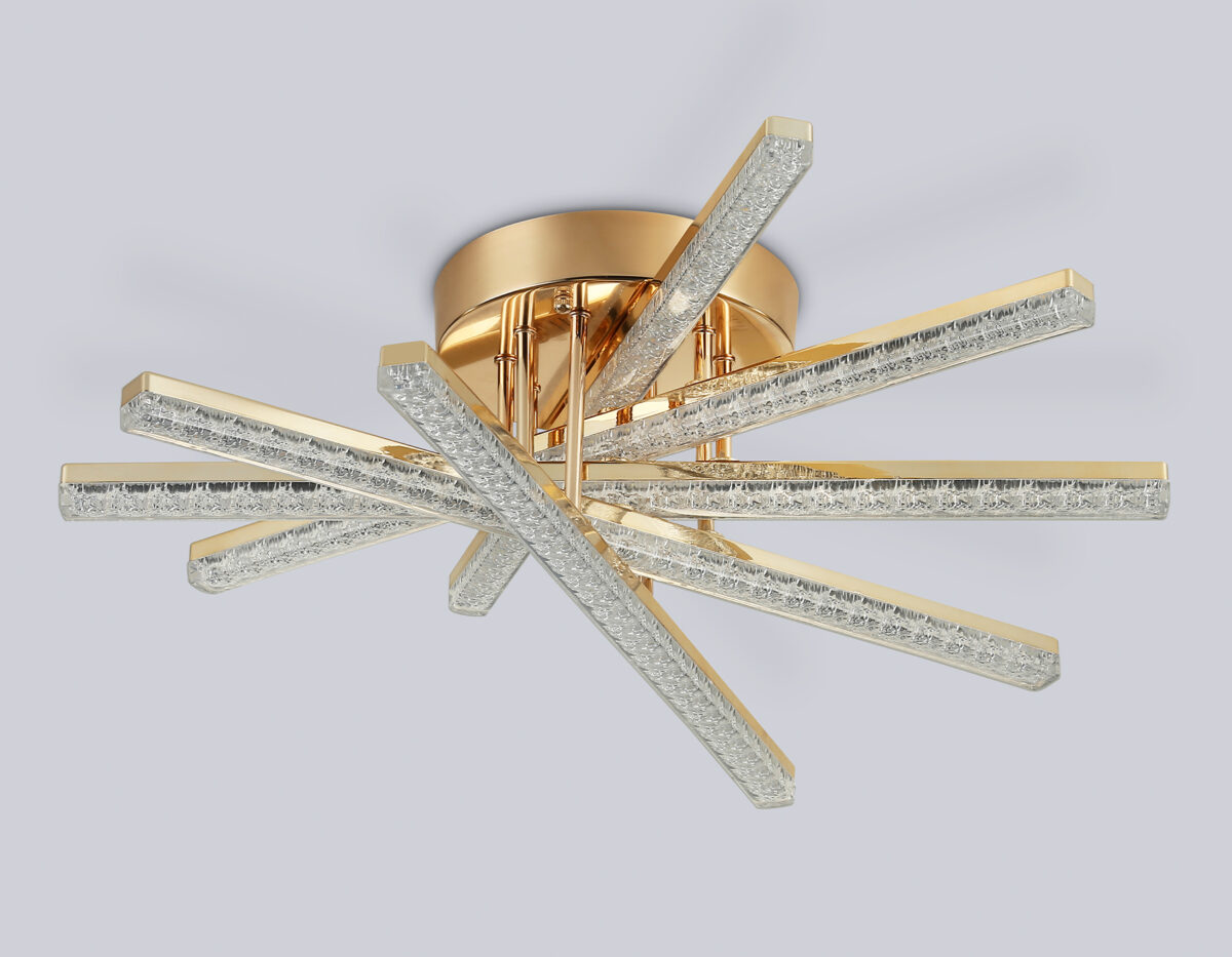 FA8897 GD золото 65W 3000K-6400K 600*580*190 (ПДУ РАДИО 2.4G) — изображение 5