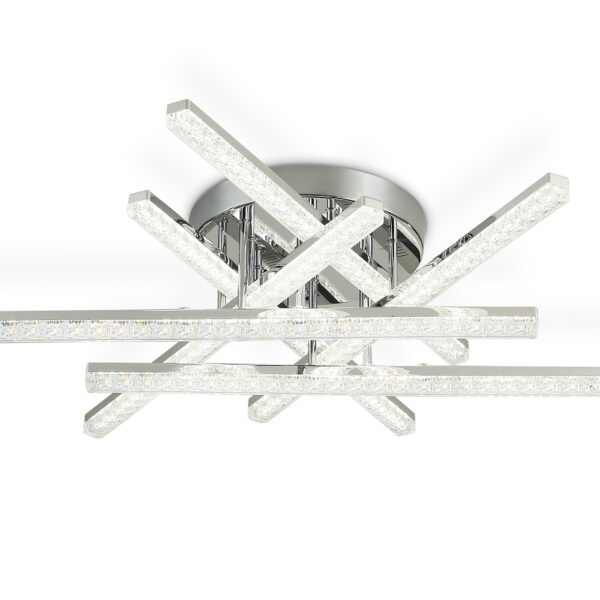 FA8898 CH хром 75W 3000K-6400K 740*710*170 (ПДУ РАДИО 2.4G)