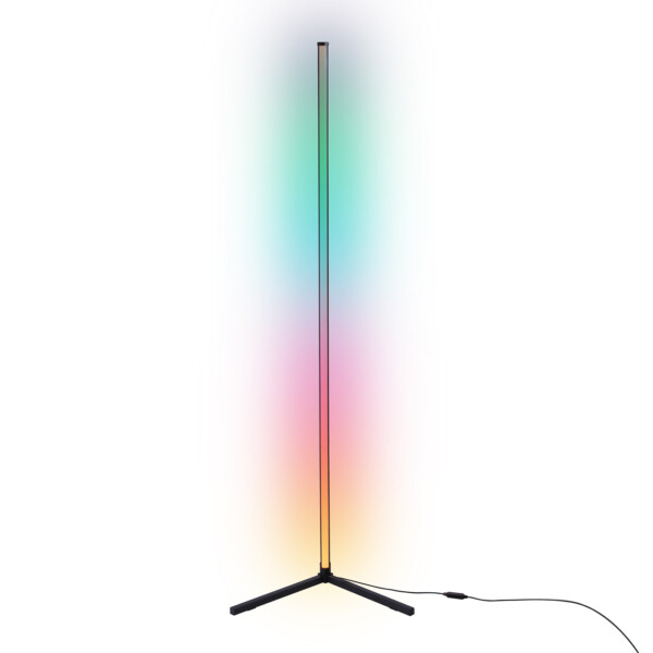 в наличии FL8027 BK черный LED 20W RGB D32*1650 (ПДУ РАДИО 2.4G) - купить в интернет-магазине Светильники Торг