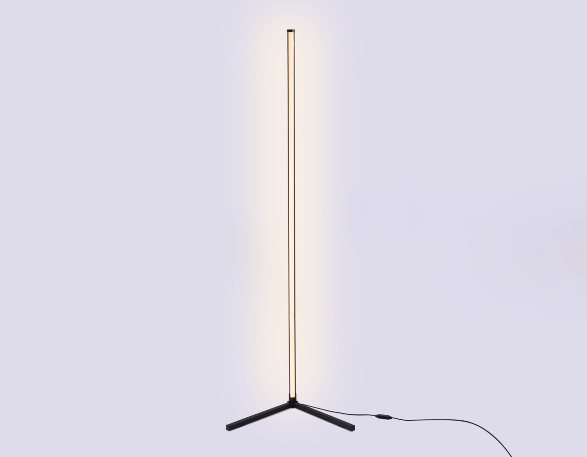в наличии FL8027 BK черный LED 20W RGB D32*1650 (ПДУ РАДИО 2.4G) - купить в интернет-магазине Светильники Торг