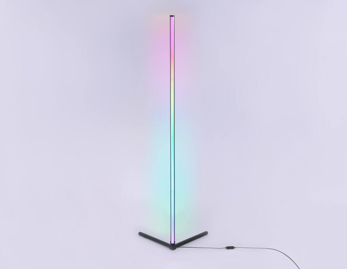 в наличии FL8027 BK черный LED 20W RGB D32*1650 (ПДУ РАДИО 2.4G) - купить в интернет-магазине Светильники Торг