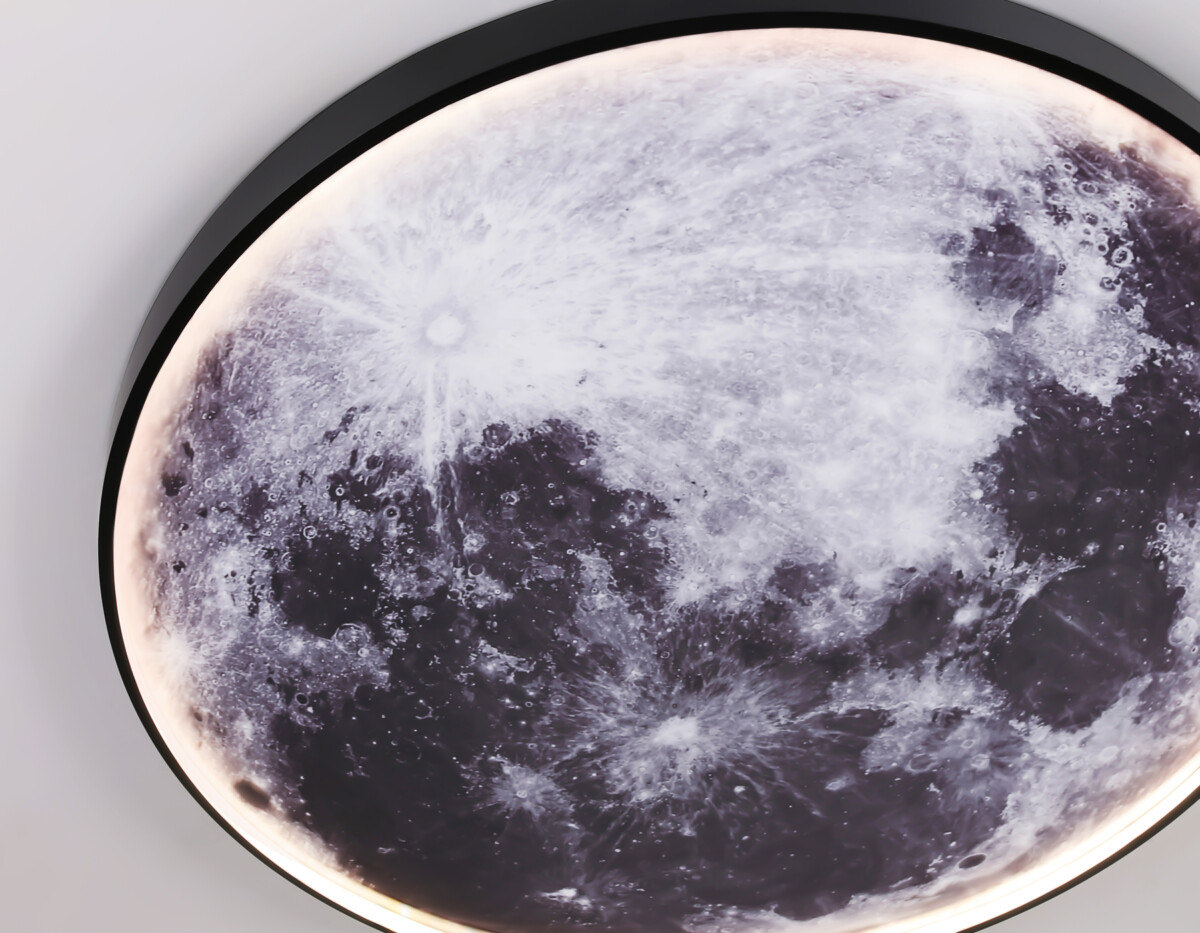 в наличии FW11114 BK черный 38W LED 3000-6400K D600*38 - купить в интернет-магазине Светильники Торг