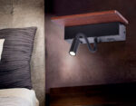 FW291 BK/DW черный/темное дерево LED 4200K+3000K 6W+1W 265*110*130 — изображение 3