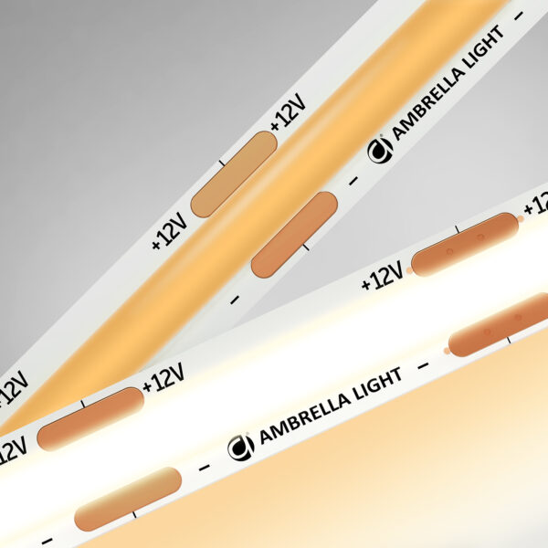 GS2601 COB 320Led/ 10W m/ 12V IP20 3000K/ 5000*8*1.54mm (2 конт.)