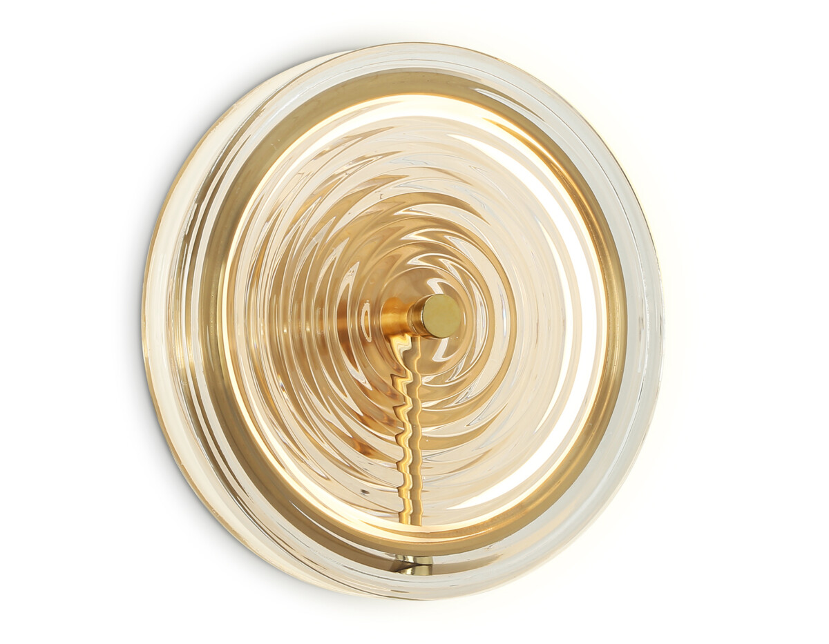 LH31112 LH31112 BS/CL латунь/прозрачный 9W 3000K D250*90 — изображение 1