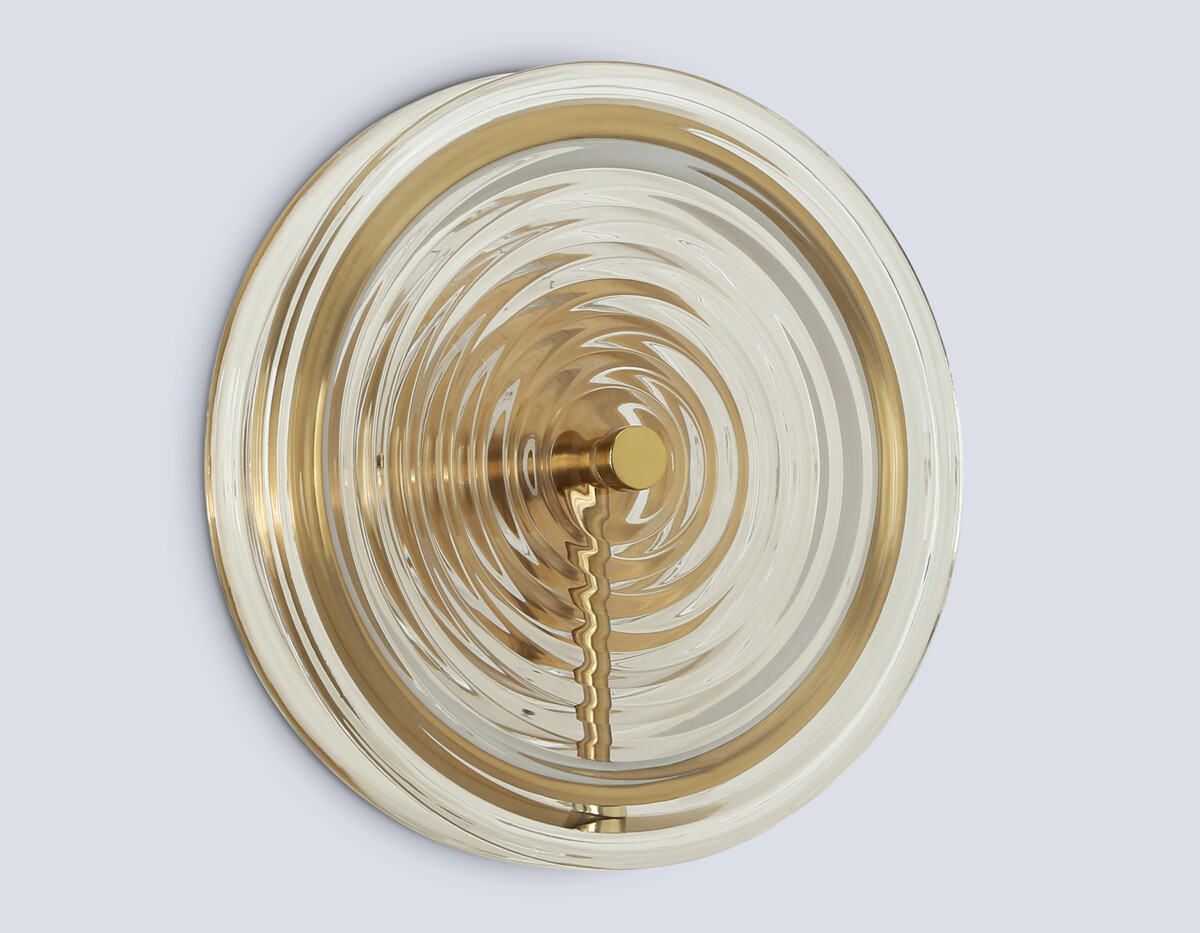 LH31112 BS/CL латунь/прозрачный 9W 3000K D250*90 — изображение 4