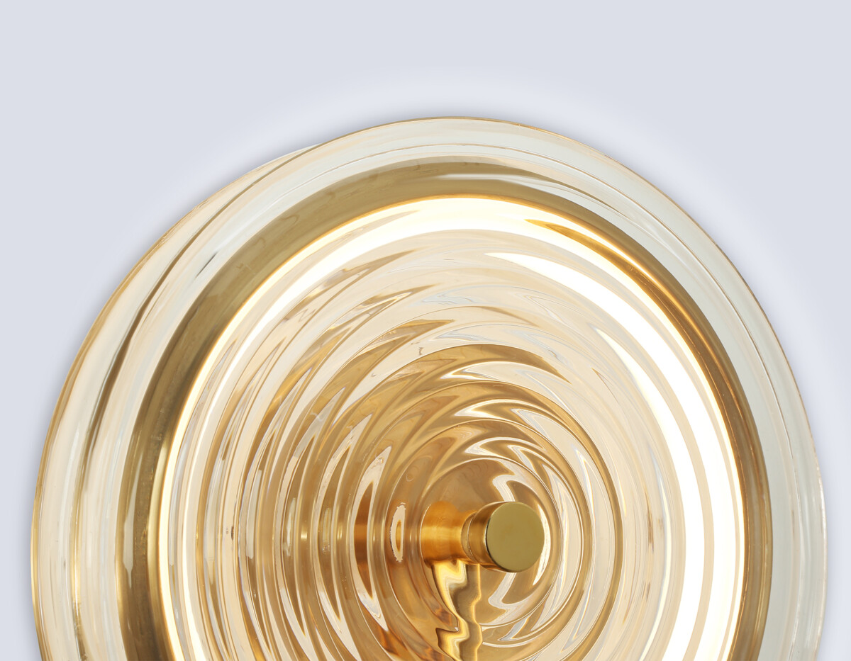 LH31112 BS/CL латунь/прозрачный 9W 3000K D250*90 — изображение 5