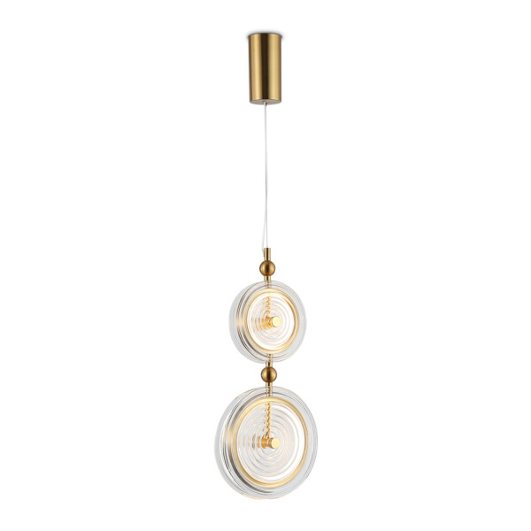 LH31127/2 BS/CL латунь/прозрачный 15W 3000K 200*60*2000