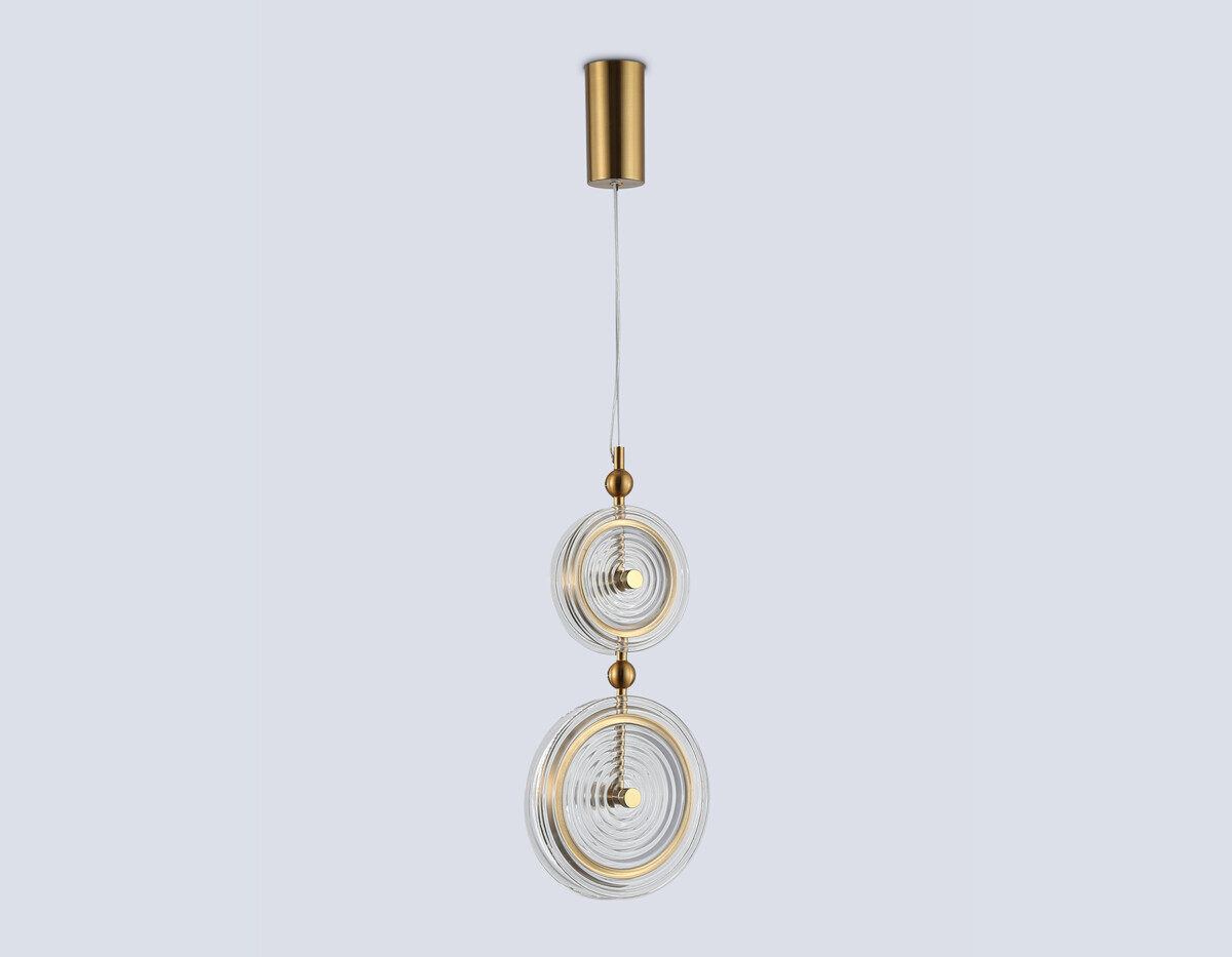 LH31127/2 BS/CL латунь/прозрачный 15W 3000K 200*60*2000 — изображение 4