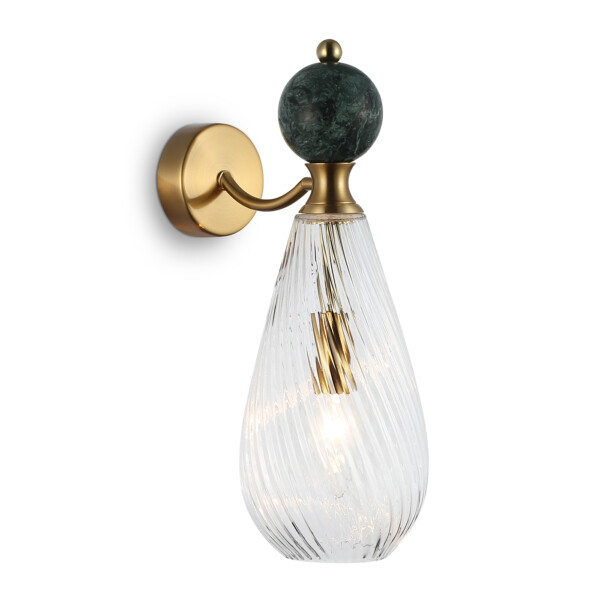 LH53294 BS/CL латунь/прозрачный E14 max 40W 200*125*345