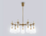 LH53306/7 BS/CL латунь/прозрачный E14*7 max 40W D770*925 — изображение 2