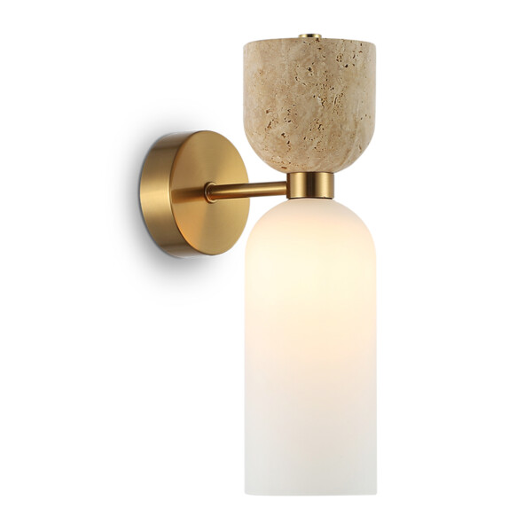 LH53327 BS/WH латунь/белый G9 max 25W 145*80*280