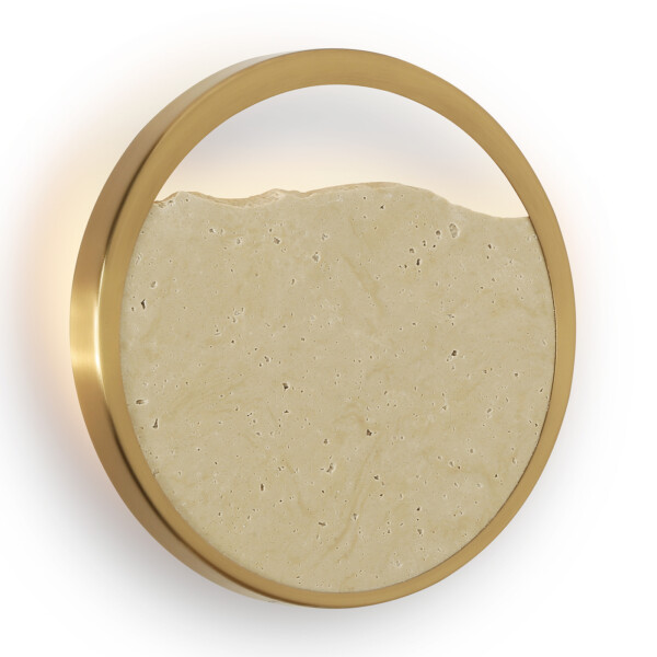 LH53606 BS/BG латунь/бежевый 9W 3000K D250*55