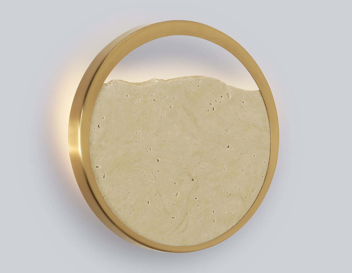 LH53606 BS/BG латунь/бежевый 9W 3000K D250*55 — изображение 2