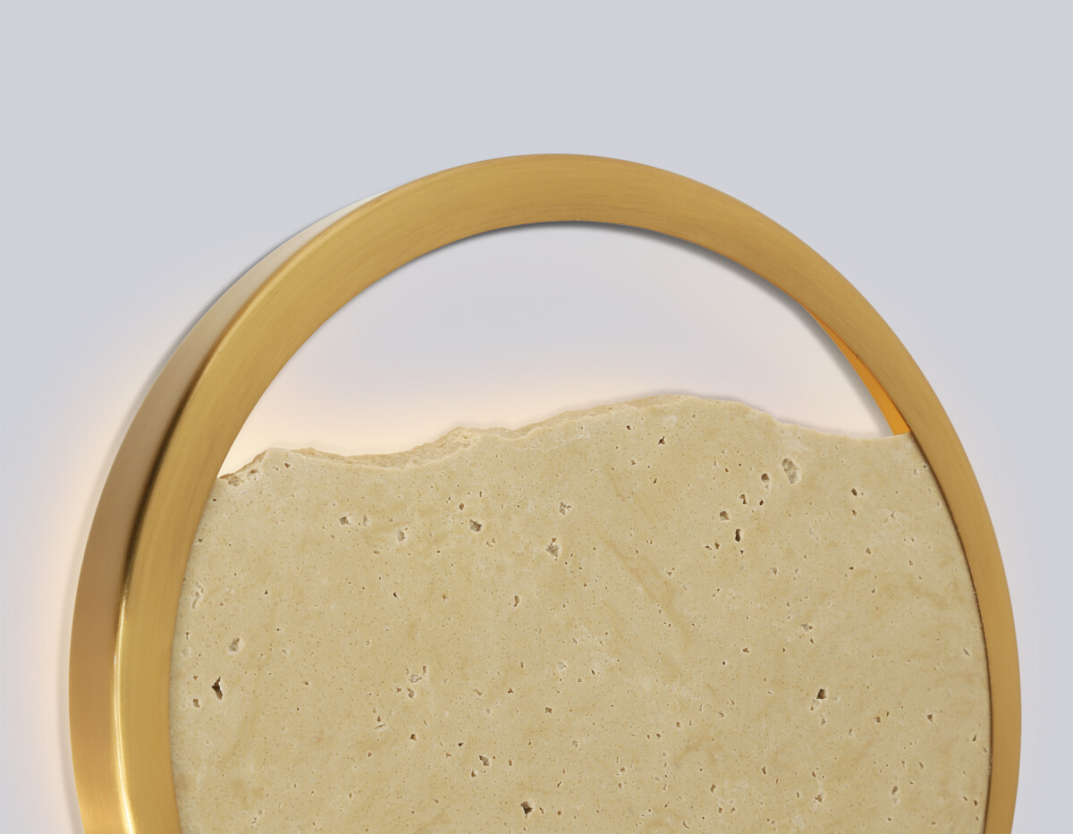 LH53606 BS/BG латунь/бежевый 9W 3000K D250*55 — изображение 5