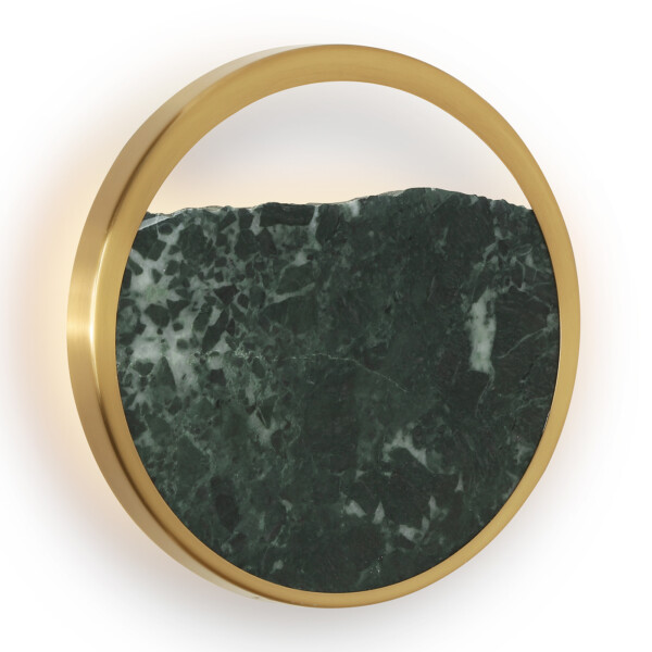 LH53611 BS/GN латунь/зеленый 9W 3000K D250*55