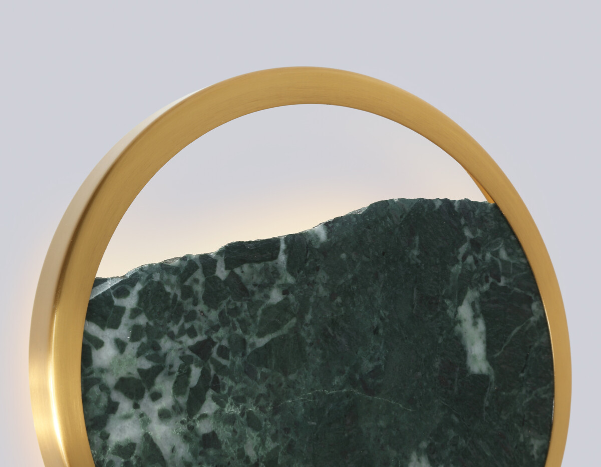 LH53611 BS/GN латунь/зеленый 9W 3000K D250*55 — изображение 5