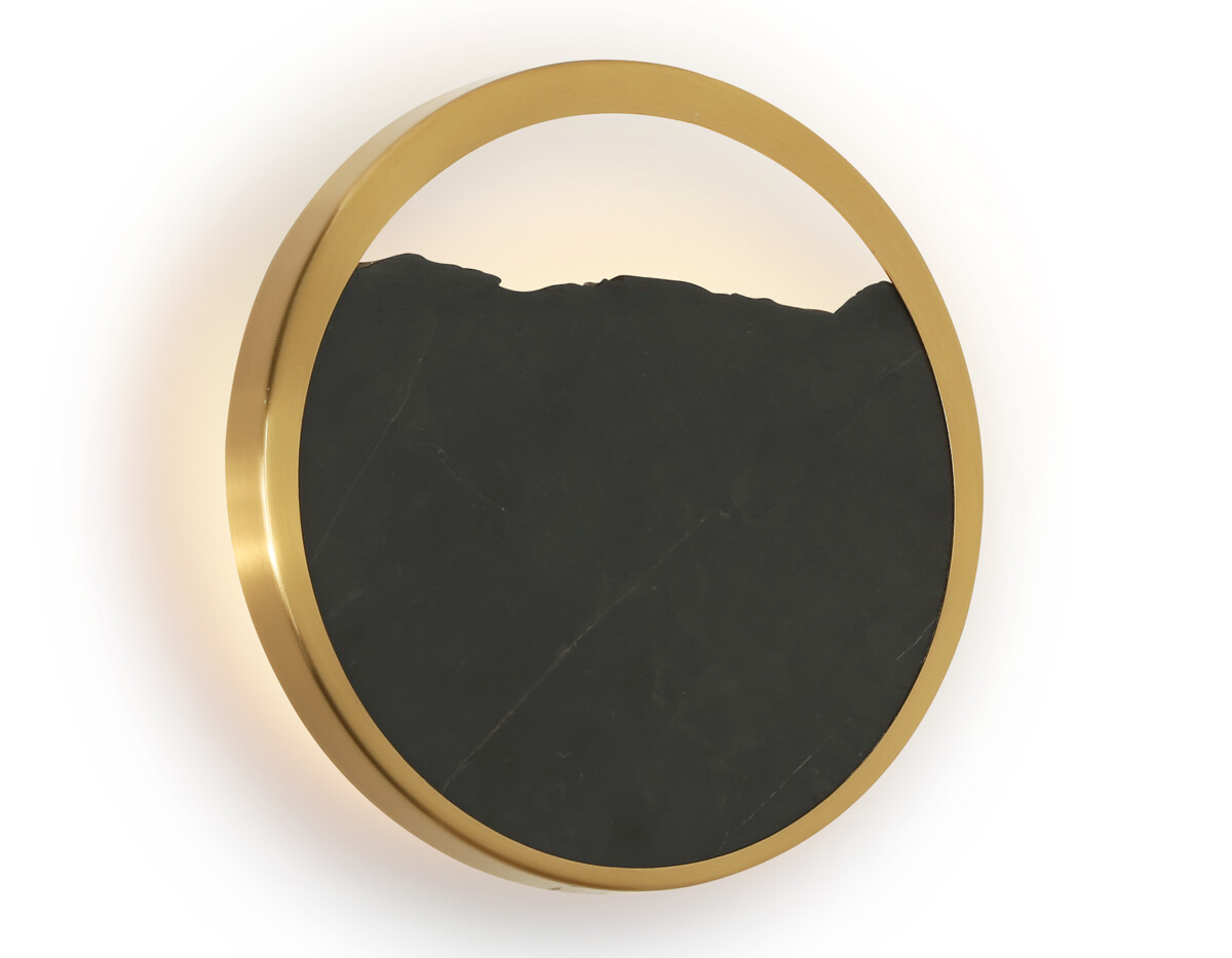 LH53613 BS/BK латунь/черный 9W 3000K D250*55 — изображение 1