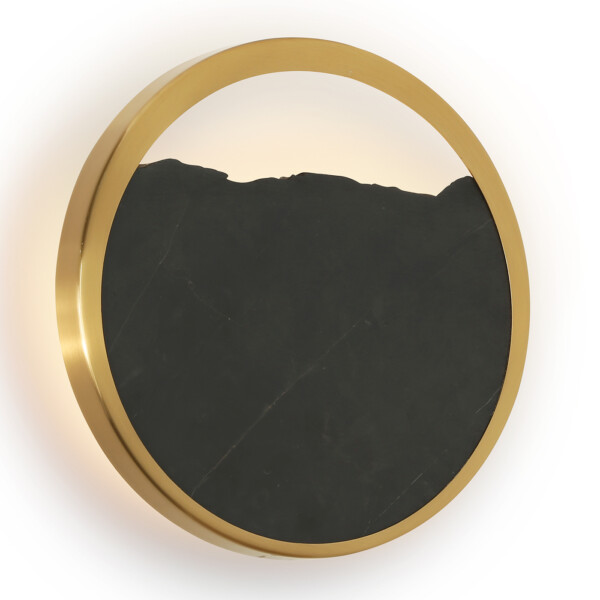 LH53613 BS/BK латунь/черный 9W 3000K D250*55