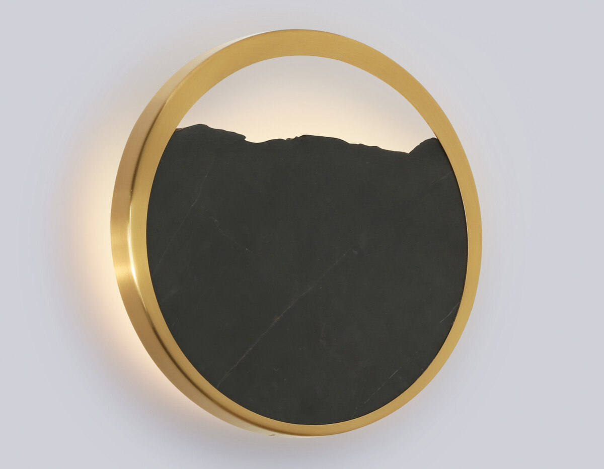 LH53613 BS/BK латунь/черный 9W 3000K D250*55 — изображение 2