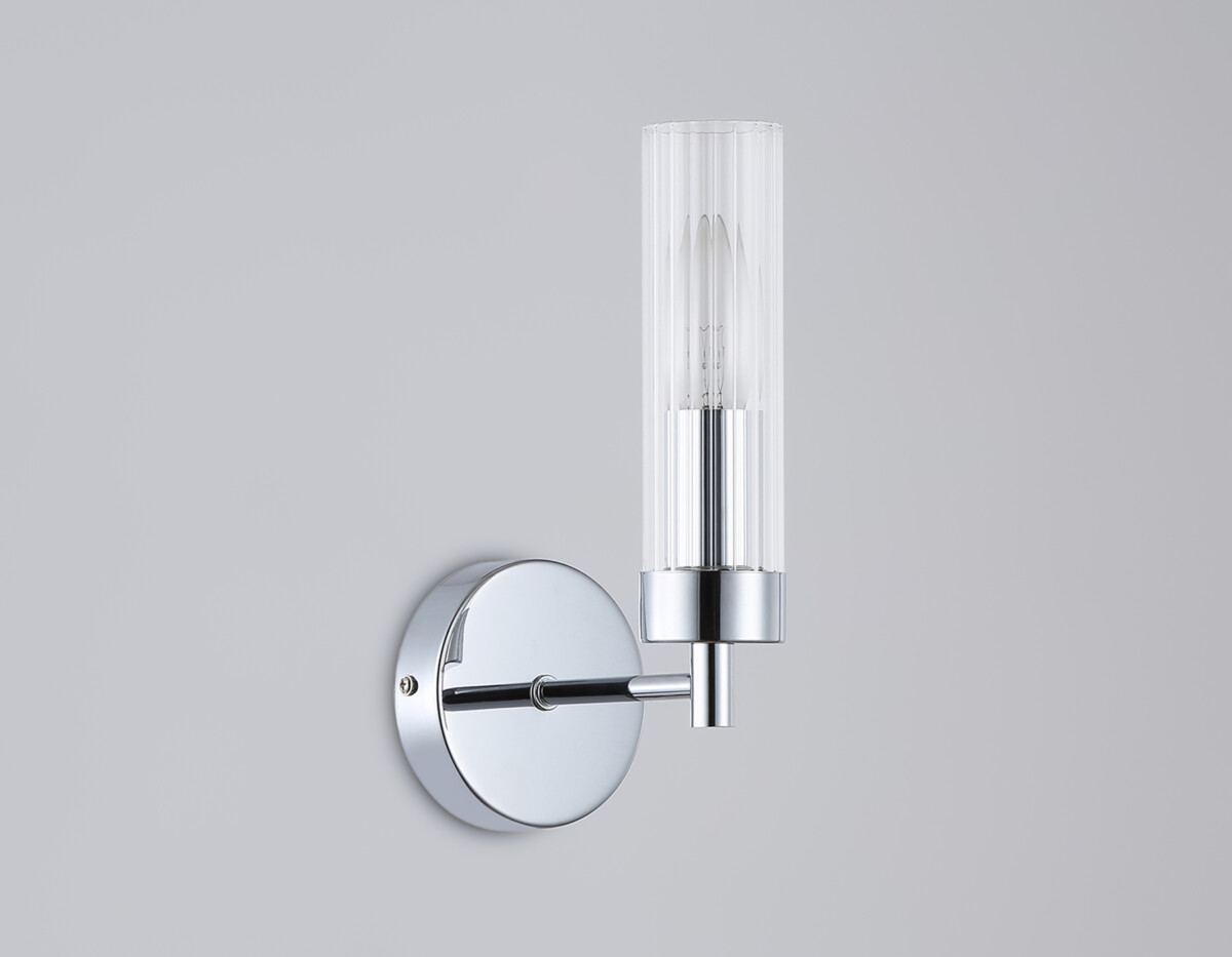 в наличии LH55154 CH/CL хром/прозрачный E14 max 40W 155*100*245 - купить в интернет-магазине Светильники Торг