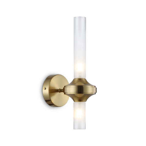 в наличии LH55362/2 BS/CL латунь/прозрачный G9/2 max 30W 150*100*320 - купить в интернет-магазине Светильники Торг