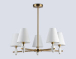 в наличии LH75044/5 BS/WH латунь/белый E14*5 max 40W D700*580 - купить в интернет-магазине Светильники Торг