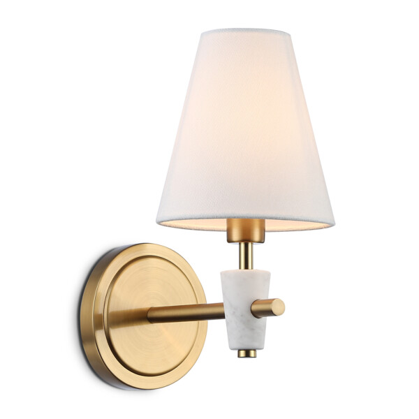 в наличии LH75047 BS/WH латунь/белый E14 max 40W 230*140*270 - купить в интернет-магазине Светильники Торг