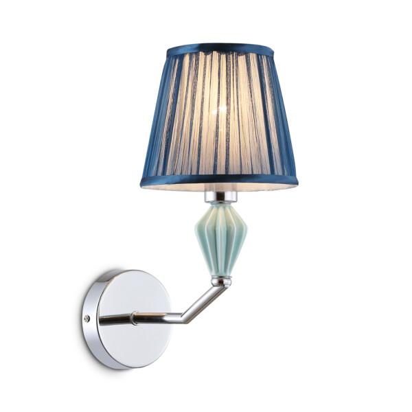 в наличии LH75065 CH/DB хром/темно синий E14 max 40W 230*150*300 - купить в интернет-магазине Светильники Торг