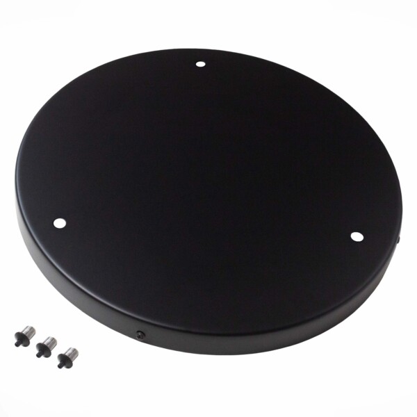 в наличии SL001.403.03 Потолочное крепление на 3 лампы (круглое) ST-Luce Черный SL1 - купить в интернет-магазине Светильники Торг